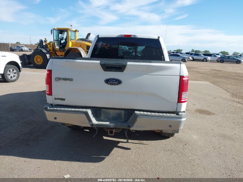 2017 Ford F-150 Xl VIN: 1FTEW1E80HKE25663 Lot: 43092782