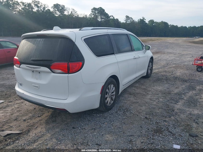 2018 Chrysler Pacifica 3.6 Touring L White Lot 111043092898 Vin 2C4RC1BG4JR120874