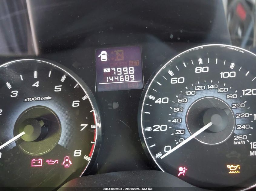 2010 Subaru Legacy 2.5Gt Limited VIN: 4S3BMFK66A1223513 Lot: 43092903