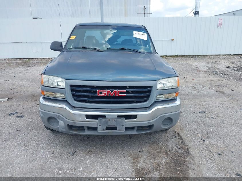 2006 GMC New Sierra C1500 VIN: 1GTEC19X06Z289274 Lot: 43093039