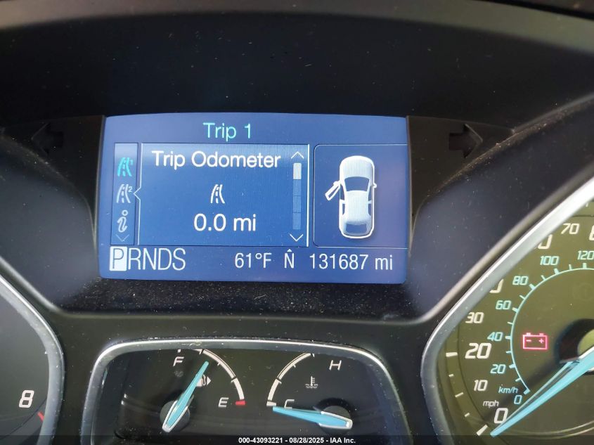 2012 Ford Focus VIN: 1FAHT3M28CL367166 Lot: 43093221