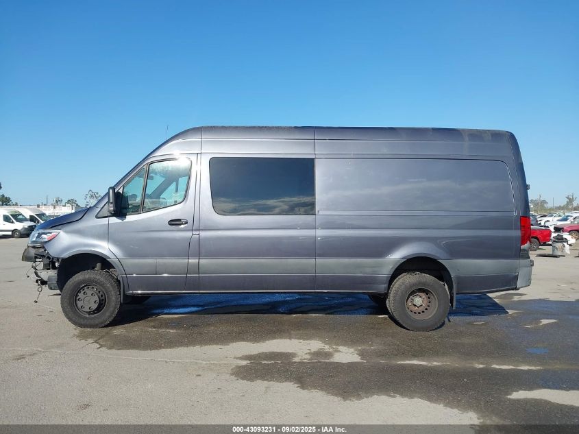 2019 Mercedes-Benz Sprinter 3500Xd High Roof V6 VIN: WD4FF4CD8KT013522 Lot: 43093231