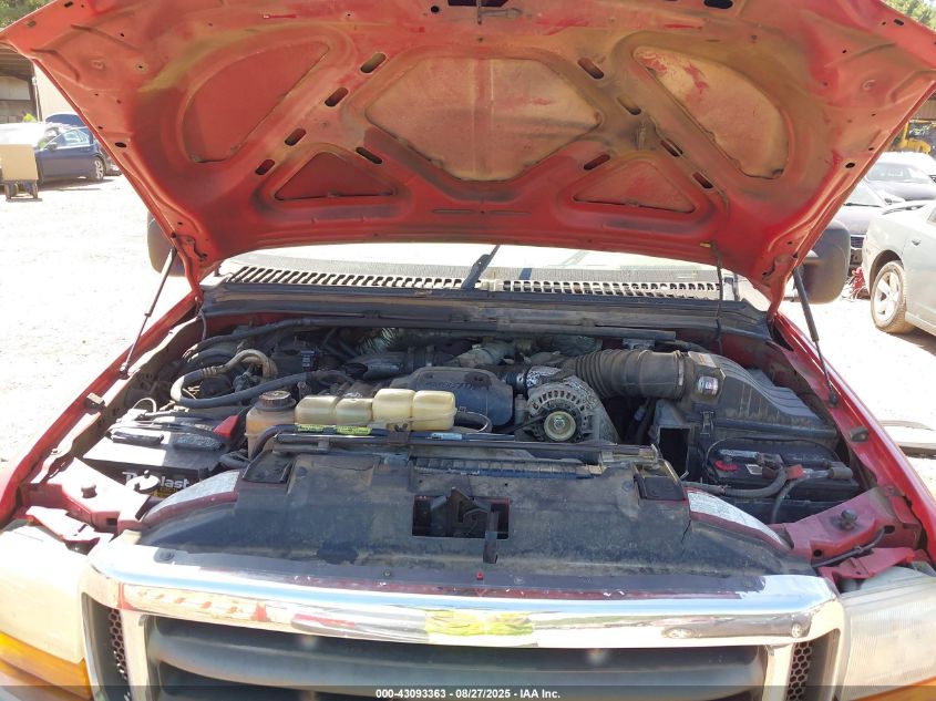 2000 Ford F-350 Lariat/Xl/Xlt VIN: 1FTWX32FXYED02550 Lot: 43093363