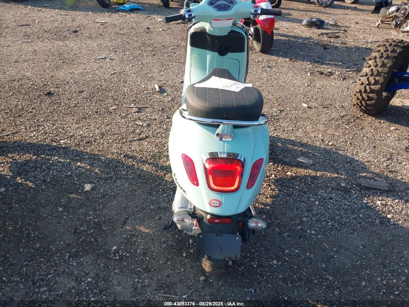 2024 Vespa Primavera/Sprint 150 VIN: ZAPMD18G2R5100841 Lot: 43093376