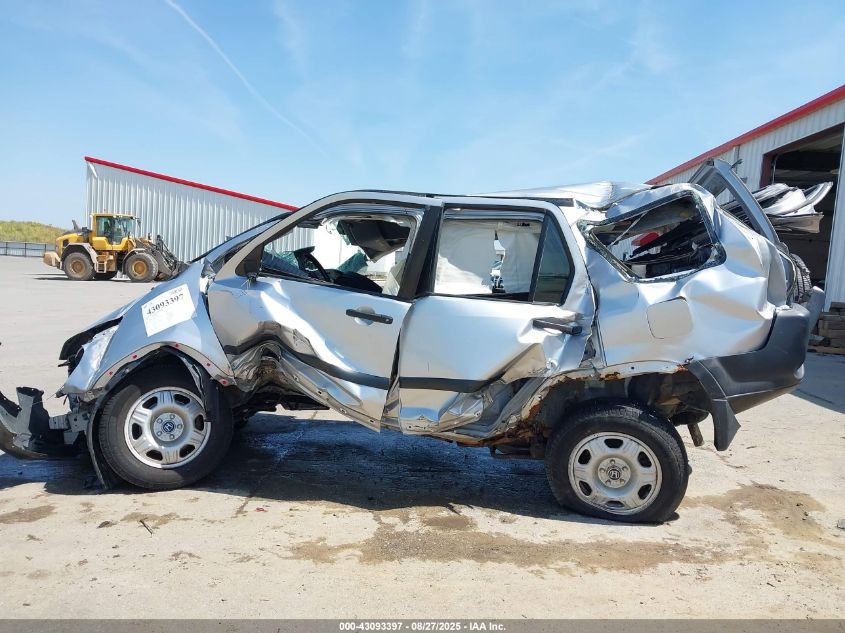 2006 Honda Cr-V Lx VIN: JHLRD78546C006995 Lot: 43093397