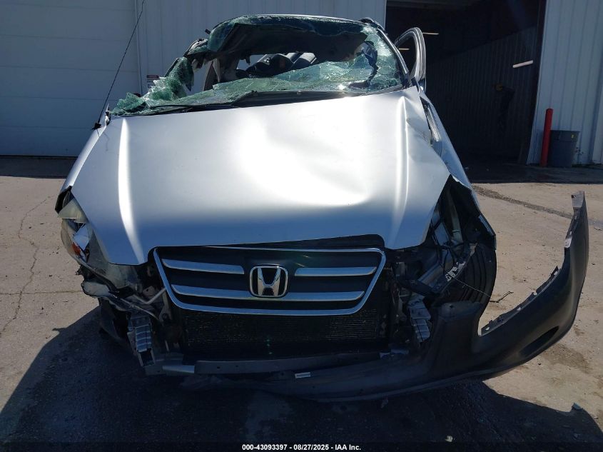 2006 Honda Cr-V Lx VIN: JHLRD78546C006995 Lot: 43093397