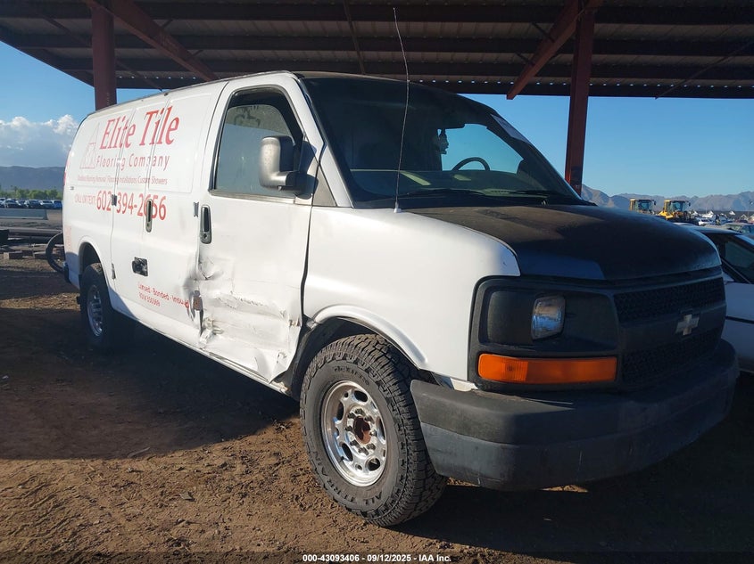 1GCGG25V171139973 2007 Chevrolet Express Work Van auction photo 1