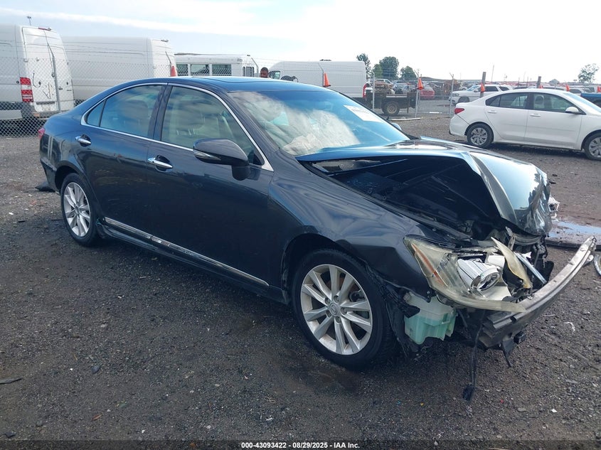 2011 Lexus Es 350 black sedan gasoline JTHBK1EG2B2452083 photo #1