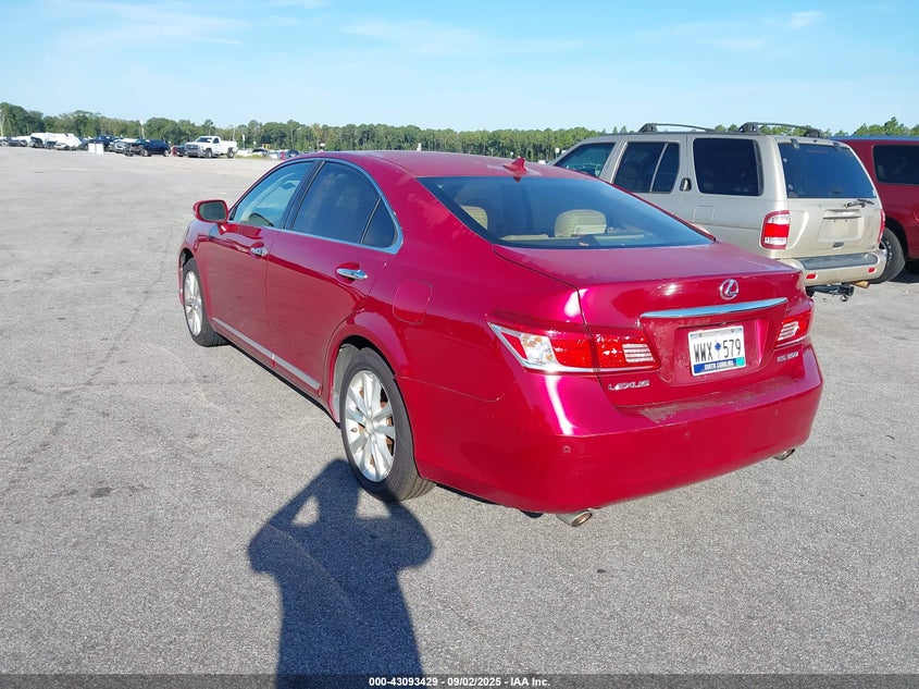 Vin: jthbk1eg7a2363611, lot: 43587698, lexus es 350 20103