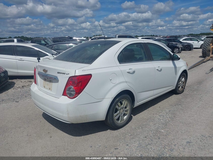 Vin: 1g1jc5sh8g4103366, lot: 43587726, chevrolet sonic lt auto 20164