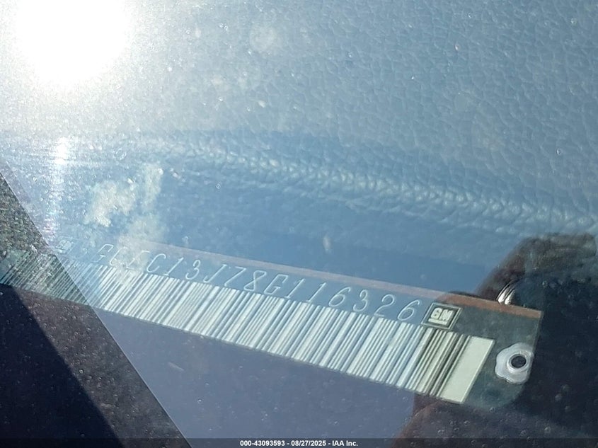 2008 Chevrolet Silverado 1500 Lt1 VIN: 3GCEC13J78G116326 Lot: 43093593