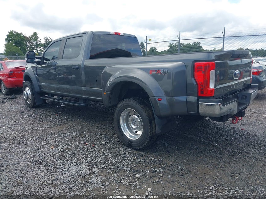 2019 Ford F-450 Xl grey truck diesel 1FT8W4DT3KEF82579 photo #4