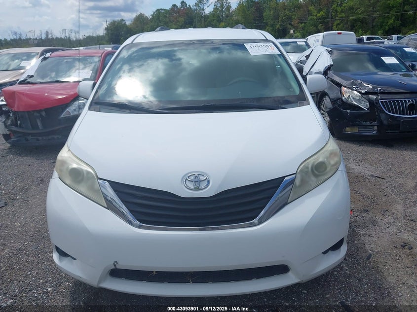 2011 Toyota Sienna Le V6 VIN: 5TDKK3DC1BS148909 Lot: 43093901