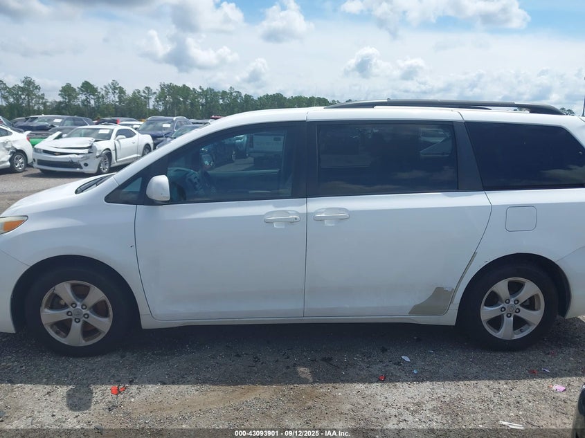 2011 Toyota Sienna Le V6 VIN: 5TDKK3DC1BS148909 Lot: 43093901