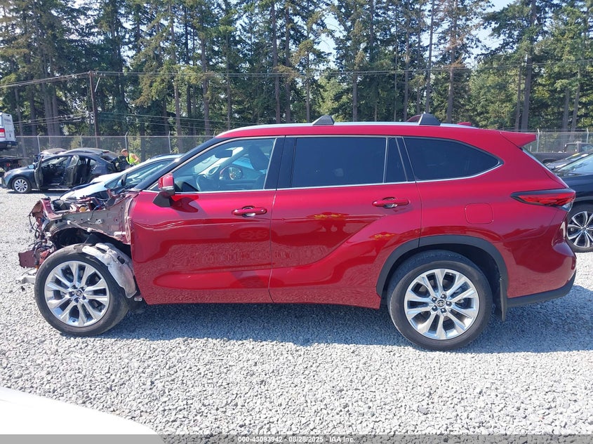 2023 TOYOTA HIGHLANDER LIMITED - 5TDKDRBH3PS017774
