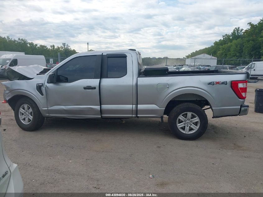 2021 Ford F-150 Xl VIN: 1FTEX1EP2MFB85314 Lot: 43094030