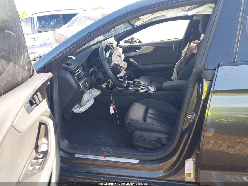 2021 AUDI A5 SPORTBACK PREMIUM PLUS 45 TFSI QUATTRO S TRONIC WAUFACF53MA019599