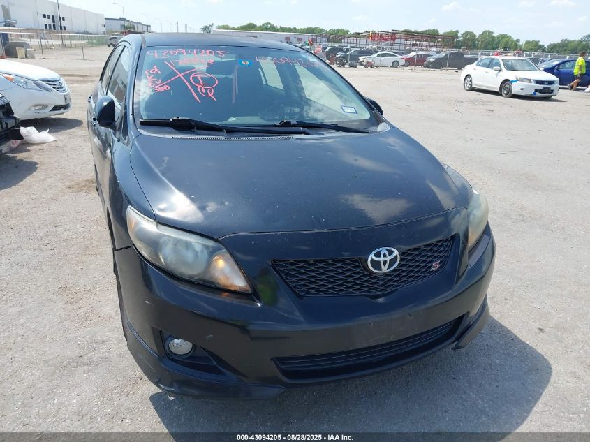 2009 Toyota Corolla S VIN: 1NXBU40E49Z102547 Lot: 43094205