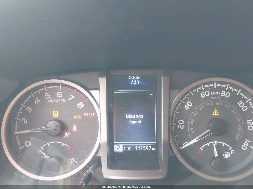 2018 Toyota Tacoma Sr5 V6 VIN: 3TMCZ5AN1JM179089 Lot: 43094275