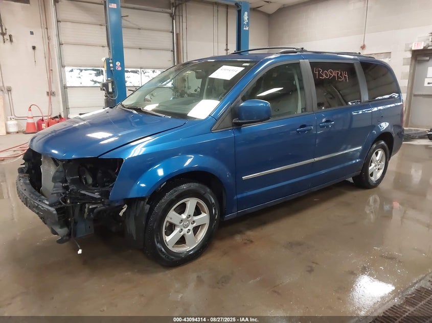 2010 Dodge Grand Caravan Sxt 2D4RN5D19AR434789 photo #3