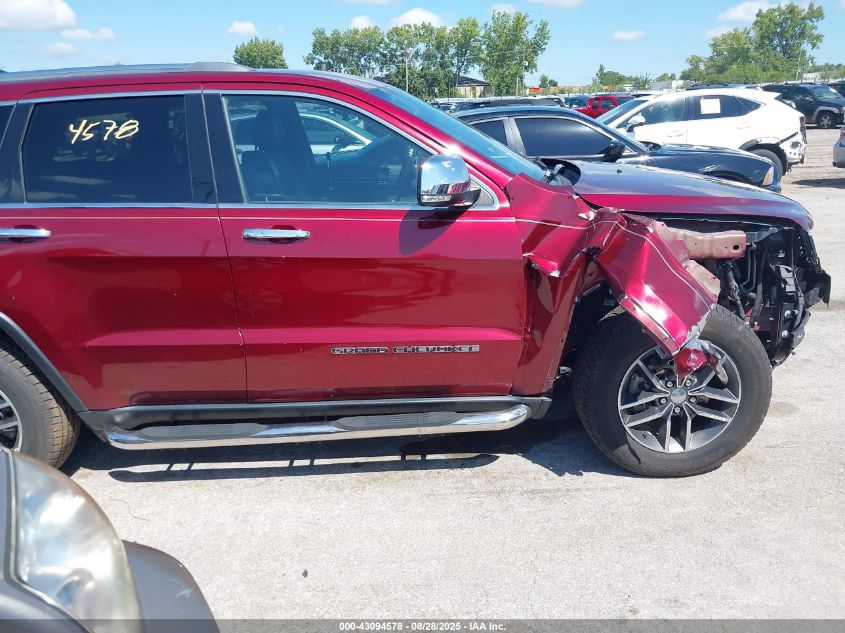 2018 Jeep Grand Cherokee Limited VIN: 1C4RJEBG8JC514030 Lot: 43094578