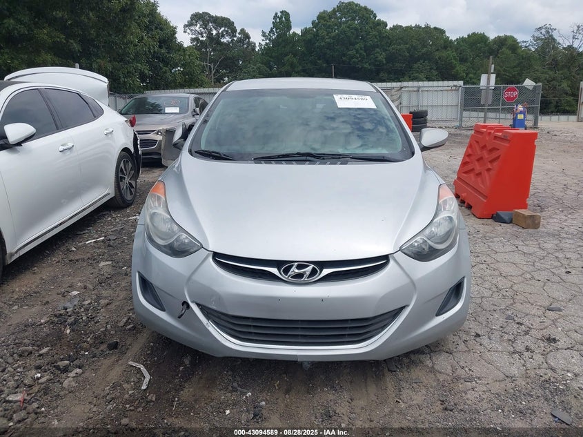 2013 Hyundai Elantra Gls VIN: 5NPDH4AE5DH355797 Lot: 43094589