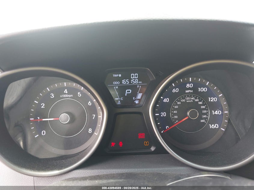 2013 Hyundai Elantra Gls VIN: 5NPDH4AE5DH355797 Lot: 43094589