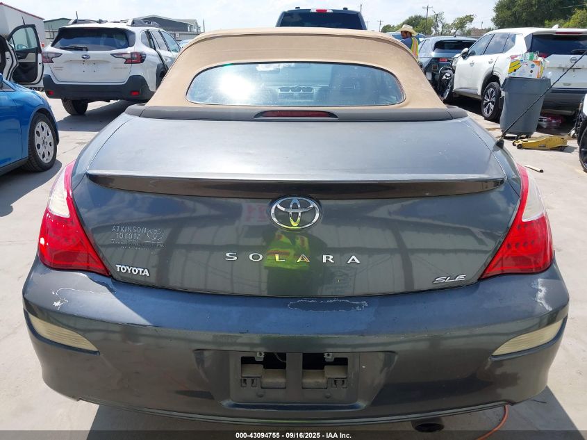 2007 Toyota Camry Solara Sle VIN: 4T1FA38P97U135583 Lot: 43094755