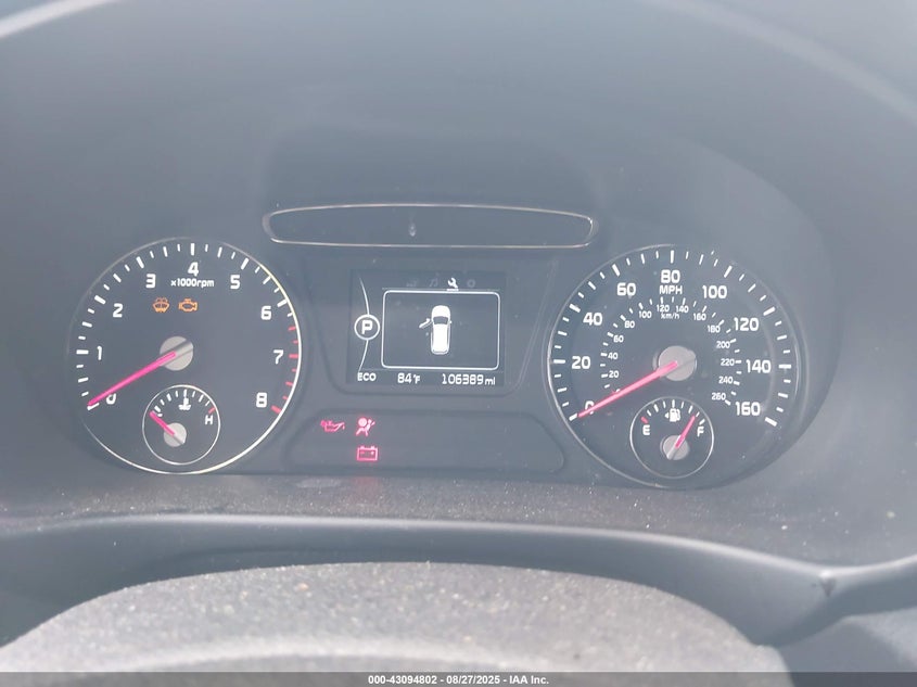 2016 Kia Sorento 3.3L Ex VIN: 5XYPH4A57GG066977 Lot: 43094802