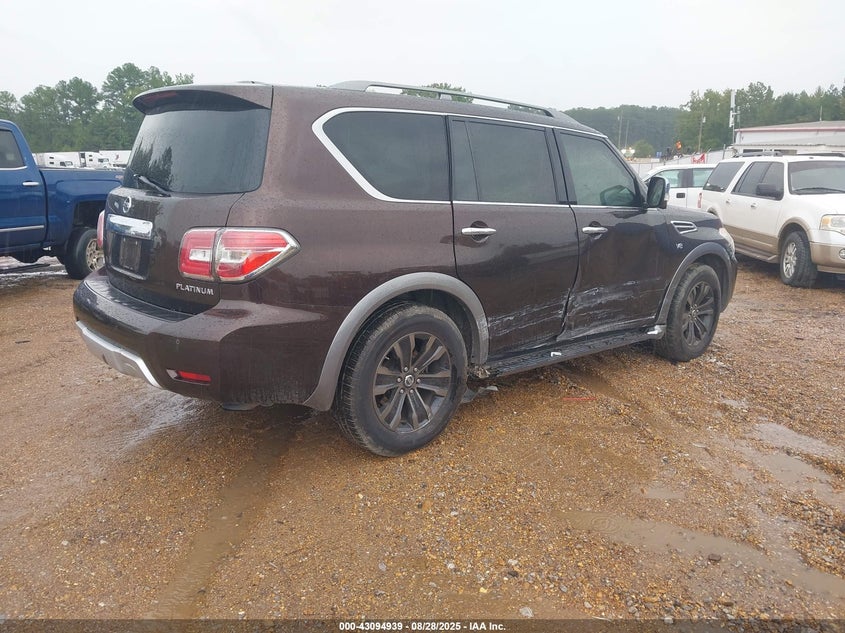 2017 NISSAN ARMADA PLATINUM - JN8AY2NF6H9300711