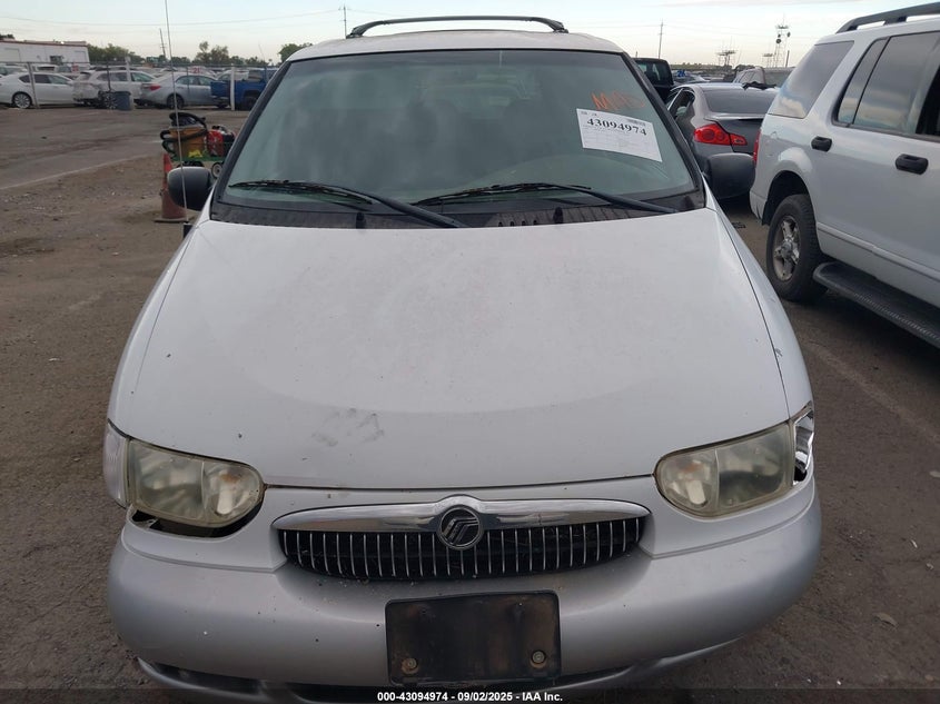 2000 Mercury Villager VIN: 4M2XV11T1YDJ25957 Lot: 43094974