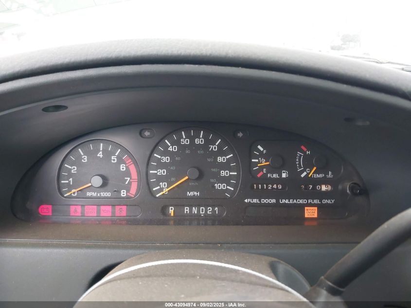 2000 Mercury Villager VIN: 4M2XV11T1YDJ25957 Lot: 43094974