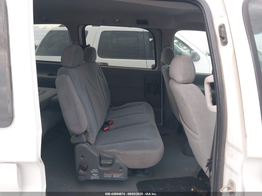 2000 Mercury Villager VIN: 4M2XV11T1YDJ25957 Lot: 43094974