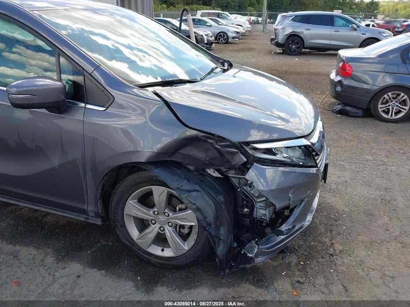 2018 Honda Odyssey Ex VIN: 5FNRL6H54JB028758 Lot: 43095014