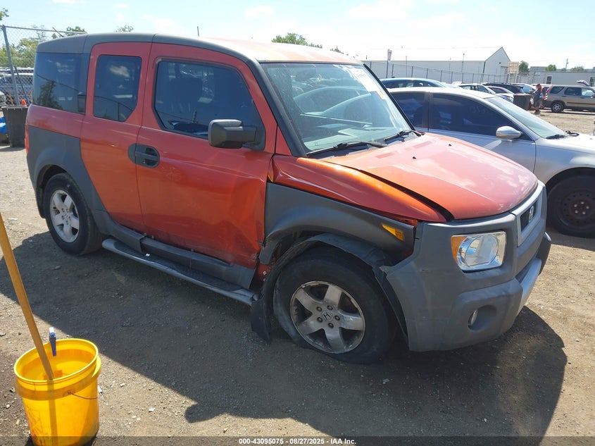 2004 Honda Element Ex orange other gasoline 5J6YH28644L035624 photo #1