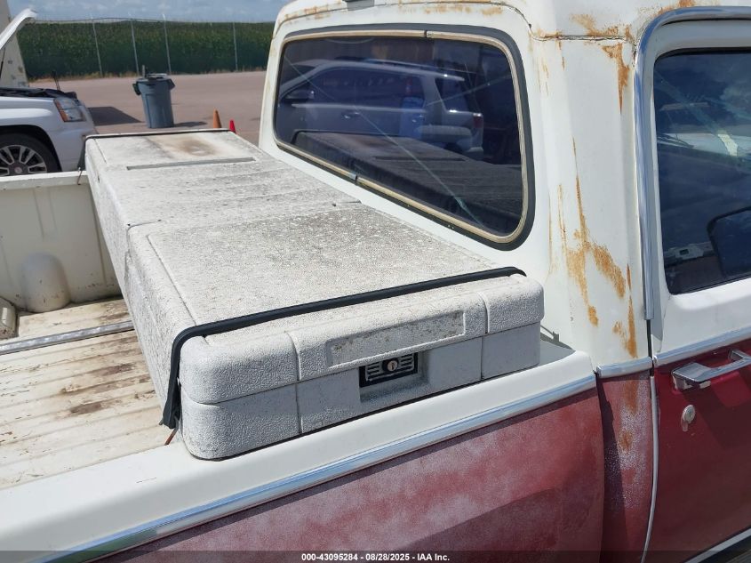 1986 Dodge D-Series D150 VIN: 1B7HD14T2GS100116 Lot: 43095284