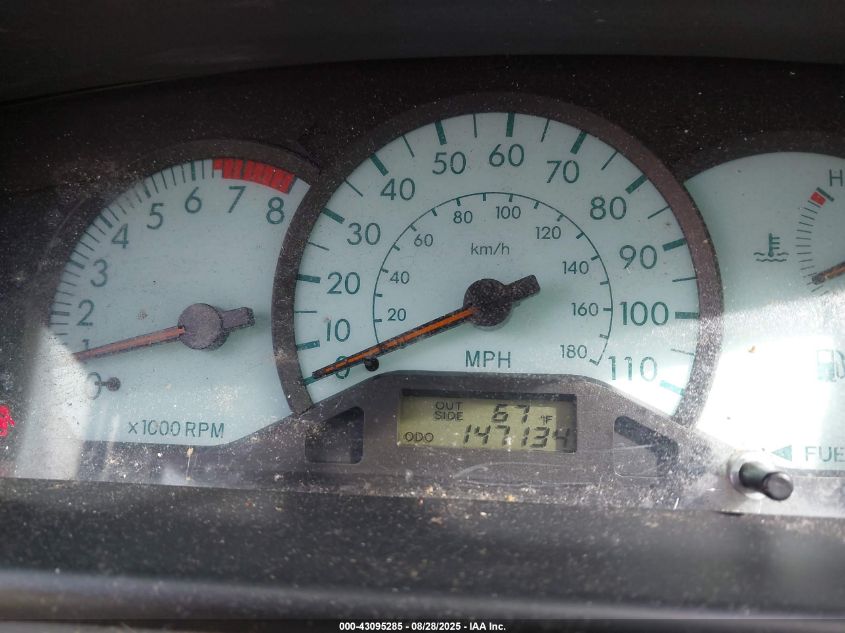 2004 Toyota Corolla Le VIN: JTDBR32E642036102 Lot: 43095285