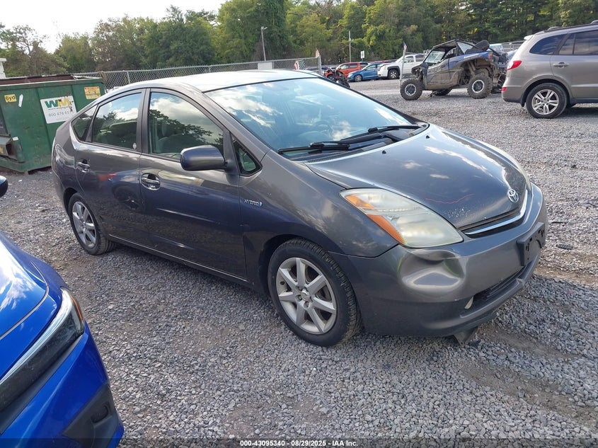 2007 Toyota Prius grey hatchback hybrid JTDKB20U773207513 photo #1