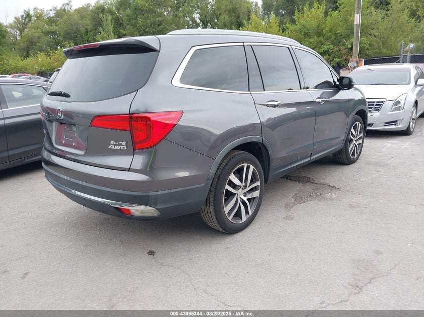 2017 HONDA PILOT ELITE - 5FNYF6H02HB046404