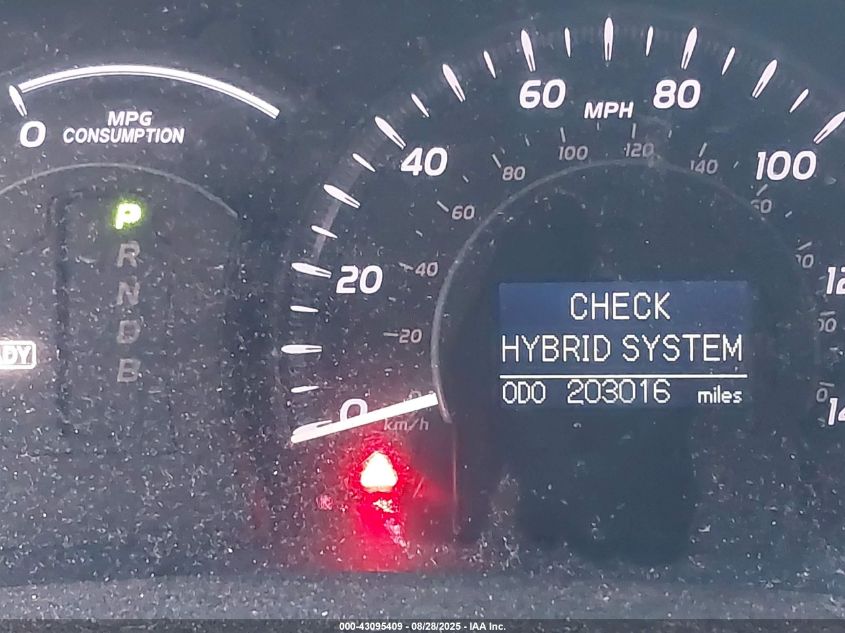 2008 Toyota Camry Hybrid VIN: 4T1BB46K68U034849 Lot: 43095409