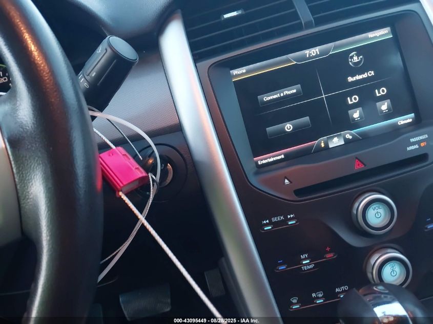 2012 Ford Edge Sel VIN: 2FMDK3JC9CBA80208 Lot: 43095449