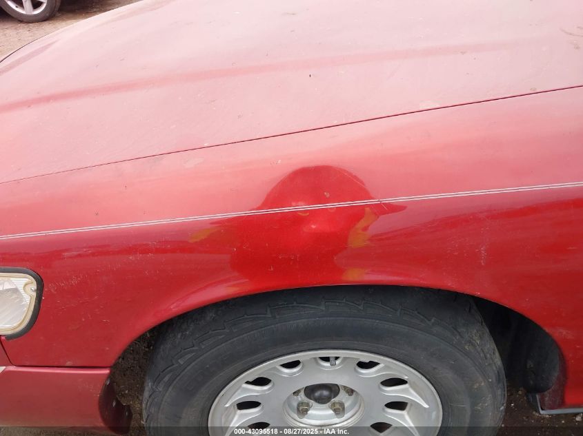 1998 Mercury Grand Marquis VIN: 2MEFM74W4WX625130 Lot: 43095518