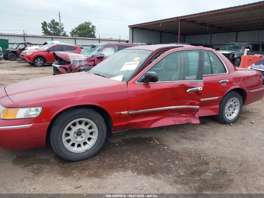 1998 Mercury Grand Marquis VIN: 2MEFM74W4WX625130 Lot: 43095518