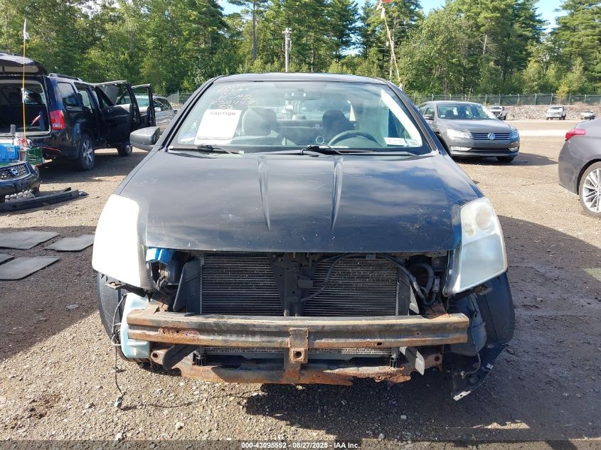 2008 Nissan Sentra 2.0S VIN: 3N1AB61EX8L756335 Lot: 43095552