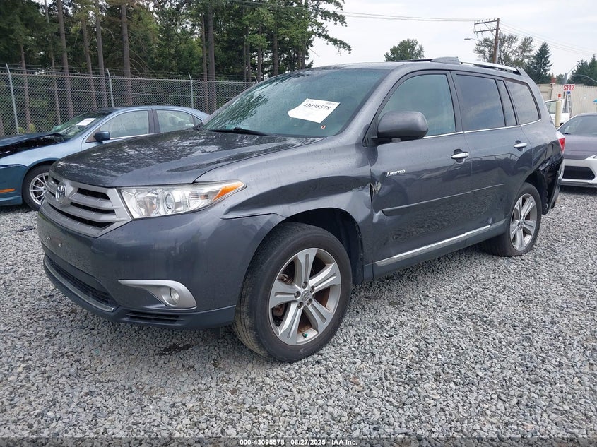 5TDDK3EH9BS078398 2011 TOYOTA HIGHLANDER photo no. 2