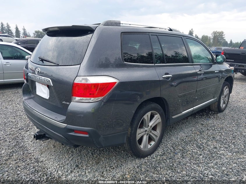 5TDDK3EH9BS078398 2011 TOYOTA HIGHLANDER photo no. 4