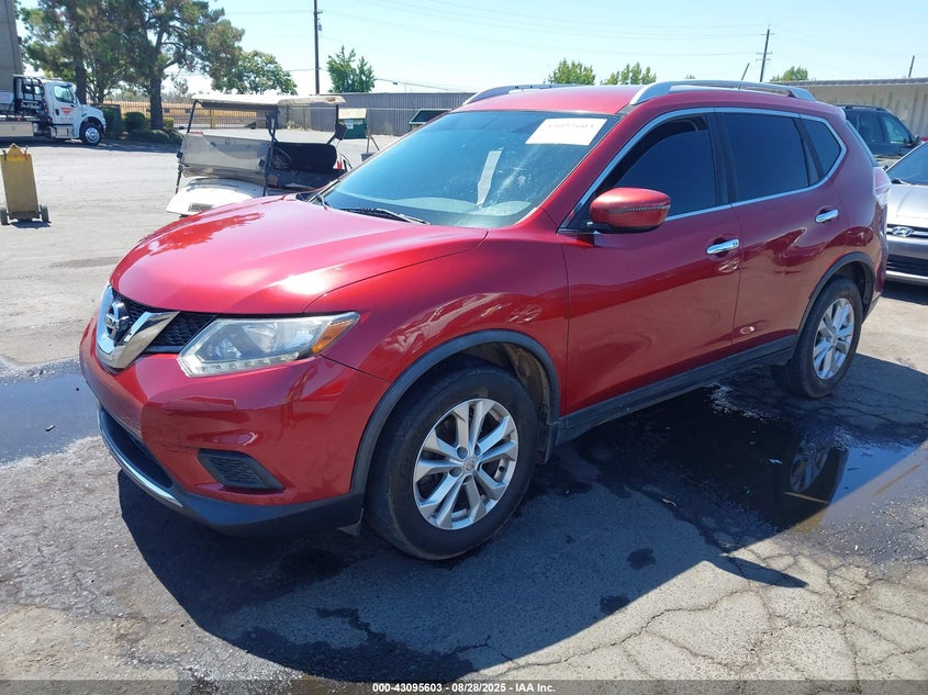 2016 NISSAN ROGUE SV - KNMAT2MT4GP727011