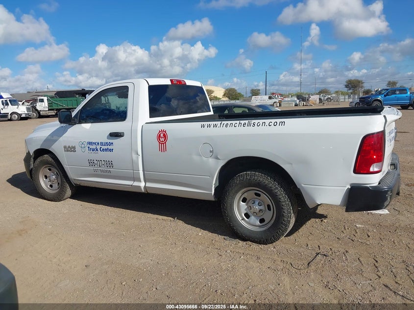 2018 Ram 1500 Tradesman 4X2 8' Box VIN: 3C6JR6DG9JG175968 Lot: 43095666