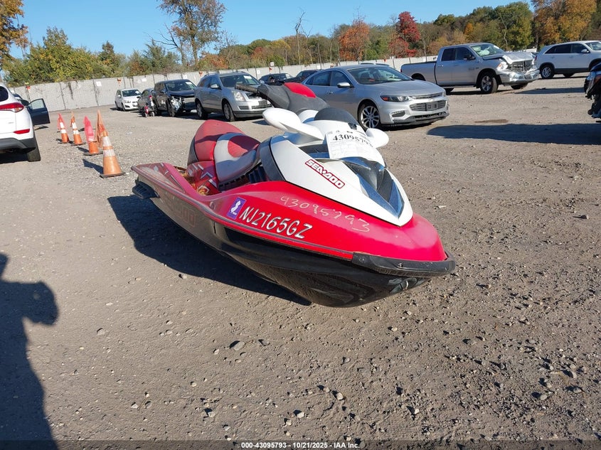 2007 Seadoo Rxt 215 red null null 00000YDV59594D707 photo #1