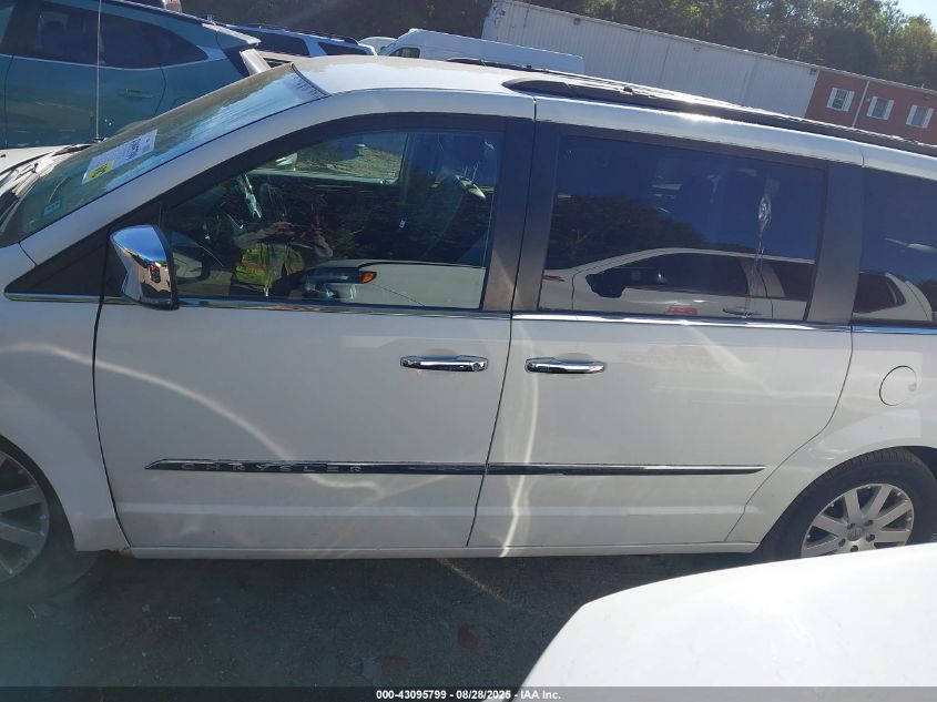 2012 Chrysler Town & Country Touring-L VIN: 2C4RC1CGXCR393108 Lot: 43095799